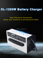 DL1200w 24v 30a E-Bike/e-Motorcycle Chargeur de batterie au lithium/plomb pour voiturettes de golf et voitures électriques Véhicule électrique