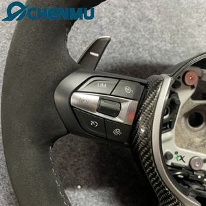 גלגל מ 'ההיגוי גלגל עבור bmw f10 f15 f22 f30 f32 m3 f80 m4 f82 m2 f82 m2 f87 m5 f90 e70 e90 ה-92 עם אלקנארה מלאה - Product Image 4