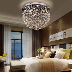 Luci Decorative nordiche a soffitto in cristallo per caffè luce a sospensione per interni ristorante camera da letto e caffè - Product Image 3