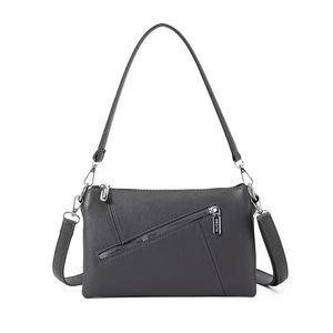 Cross-border Explosions Wholesale New Ladies PU <b>Small</b> Square <b>Shoulder</b> <b>Bag</b> with Zipper Closure Fashion Trend Polyester - Product Image 5