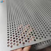 1mm 2mm Poinçonnage Trou Métal Maille Personnalisé Acier Inoxydable Aluminium Carbone Plaque d'Acier Perforé à Vendre