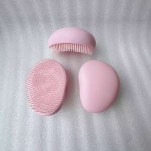 Mini brosse à <span class=keywords><strong>cheveux</strong></span> pour enfants en ABS personnalisé antistatique Démêlant pour bébé avec épingles en nylon et coussin pour <span class=keywords><strong>cheveux</strong></span> <span class=keywords><strong>bouclés</strong></span> - Product Image 6