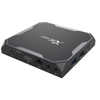 Box tv android X96 Max Plus Amlogic S905x3 4 go/64 go B/T 2.4G/5G wifi 8K Ott lecteur multimédia décodeur