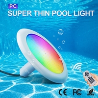 Huaxia, best-seller, design breveté, éclairage de piscine et de spa sans niche 24W, remplacement de l'éclairage de piscine et de spa LED de 1,5 pouce