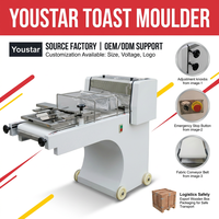 Machine à façonner la pâte à pain de type toast, machine automatique à façonner le pain pour toast, baguette, pain à hot-dog