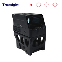 Viseur point rouge Truesight DSF28H 1X avec lentille multicouche 28x19mm, double boîtier en aluminium, étanche IP67