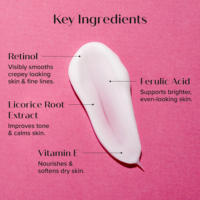 Ensemble Crème et Lotion Anti-Âge à la Vitamine C pour le Visage avec Aloe Vera, Niacinamide, Perle, Glycérine et Beurre de Karité pour Tous Types de Peau