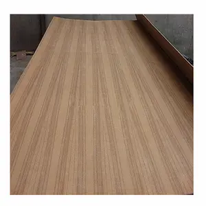 6mm 8mm 9mm Veneer kayu alami MDF mewah dilaminasi sisi ganda