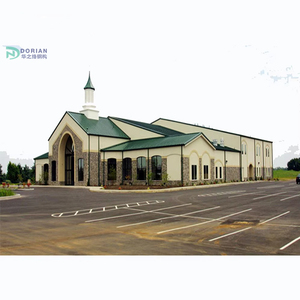 Dễ dàng lắp ráp thiết kế mới đúc sẵn Kết Cấu Thép Nhà thờ xây dựng để bán - Product Image 1