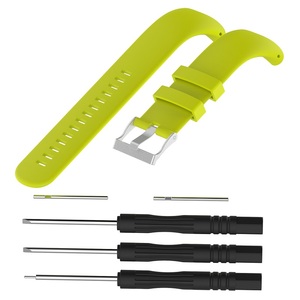 Bracelet de montre intelligent d'extérieur Bracelet de rechange pour <span class=keywords><strong>Suunto</strong></span> <span class=keywords><strong>Core</strong></span> tout noir sport Bracelet de montre en Silicone - Product Image 6