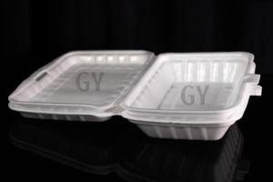 Boîte alimentaire en mousse jetable Récipient alimentaire Boîte à lunch Récipient en mousse à usage unique Boîte à repas en mousse Boîte à collation en mousse Emballage alimentaire en mousse - Product Image 2