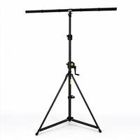 Support de levage mobile en aluminium de 4,2 m, certifié TUV, avec manivelle, pour système de sonorisation Line Array lors de concerts et événements
