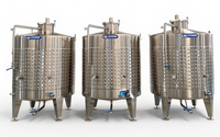 Fermenteur à bière Cassman haute productivité en acier inoxydable (SUS 304) avec système de refroidissement, capacités multiples (800L-5000L)