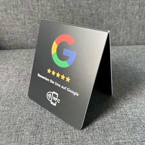 ECATOO Carte NFC Google Review 255 octets, puce passive lecture/écriture pour support de commentaires professionnels - Product Image 1