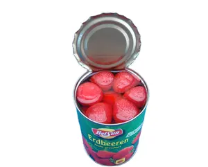 Fruits In Syrup Fresh Canned Strawberries In Tin