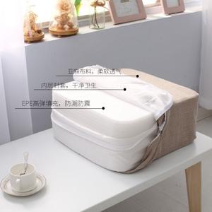 Cojín cuadrado de tela grueso, extraíble y lavable, para uso en tatami y ventanas abatibles. - Product Image 3