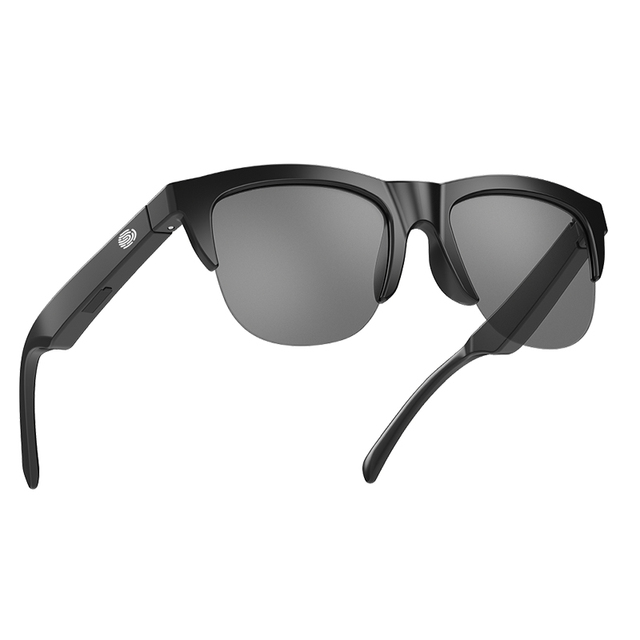 OEM Logo Bluetooth Sunglasses UV Protection Waterproof Stereo Sound Quality Bluetooth Headphone Glasses