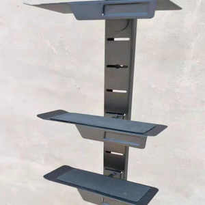 Hiện đại bền giá thấp tùy chỉnh OEM kim loại treo tường khay Giày hiển thị tường kệ kim loại Sneaker cửa hàng giày kệ trưng bày - Product Image 3