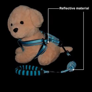 Cuerdas para caminar para perros de alta calidad, correas reflectantes de nailon de imitación para perros, correas de arnés para mascotas, collares, cuerdas de escalada en roca - Product Image 3