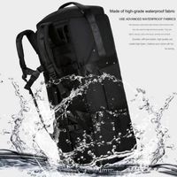 Sac à dos tactique de combat Oxford imperméable à roulettes, pliable, pour bagages de voyage, sac de voyage avec roues