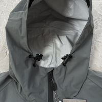 Veste Softshell en nylon imperméable et coupe-vent à capuche, réactive à l'eau, pour homme et femme