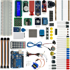 Kit d'apprentissage électronique OKY1035, kit de démarrage RFID, ensemble d'apprentissage des projets électroniques avec capteurs, écran LCD, servomoteur - Product Image 1
