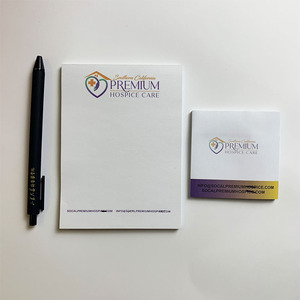 Profesional hospitales empresas Hotel A5 Bloc de notas logotipo personalizado Bloc de notas <span class=keywords><strong>para</strong></span> bienes raíces regalos promocionales - Product Image 1
