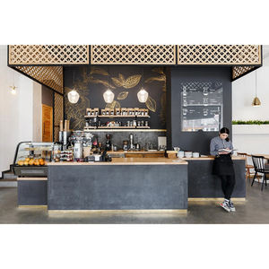 Kiosco de Café Personalizado con Pantalla LED |   Diseño Moderno de Cabinas para Cafetería |   Soluciones llave en mano para cafeterías en centros comerciales - Product Image 3