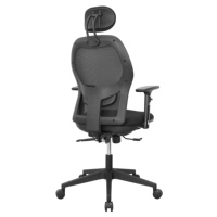 Fabrication de chaises de bureau de jeu à mailles réglables et pivotantes, de conception ergonomique, avec dossier haut, pour ordinateur, en usine