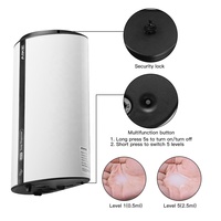 Distributeur de savon liquide automatique sans contact à capteur, mural, pour enfants, en plastique ABS, 850 ml, écologique, rechargeable, pour hôtel, cuisine