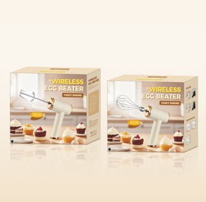 Batidora Eléctrica Inalámbrica Portátil de 3 Velocidades, Batidora de Huevos, Mezcladora de Masa para Hornear, Mezcladora de Crema para Pasteles, Utensilios de Cocina - Product Image 6