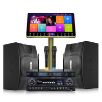 Système audio KTV, enceintes professionnelles pour scène, 1 ou 2 enceintes de 15 pouces, 2 canaux