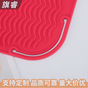 Anti Scalding Mat Rubber Heat Resistant For Hair Straightener Curling Iron Household Use - Product Image 5