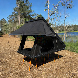 Tienda de Campaña Plegable Impermeable para Exteriores, para Todas las Estaciones, con Techo Triangular Tipo Concha, Carcasa Rígida de Aluminio y ABS, con Escalera - Product Image 2