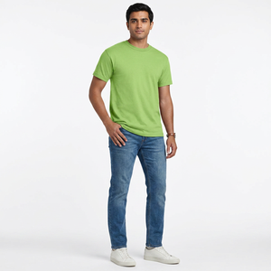 <b>White</b> Fashion Simple T-shirt Customized <b>Tshirt</b> Quick Dry New Graphic Short Sleeve Casual Summer100% Cotton for Man Jersey - Product Image 1