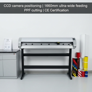 Traceur <span class=keywords><strong>de</strong></span> découpe <span class=keywords><strong>de</strong></span> vinyle à contour automatique haute précision 1600 mm avec caméra CCD pour film réfléchissant, vinyle <span class=keywords><strong>de</strong></span> transfert thermique et PPF - Product Image 1