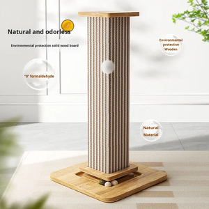 Grande Tiragraffi per Gatti a Colonna Romana in Sisal, Resistente all'Usura, Antipolvere, Design Moderno, Confezione in Cartone - Product Image 5