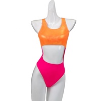 Body de Ballet de danse exotique pour femmes, nouveau Style de tissu Polyester, couleurs mélangées, grande taille, vêtements de danse pôle pour femmes