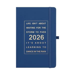 2026 Planner Custom Logo A5 B5 PU Leather <b>Notebook</b> <b>Thick</b> Paper Journal Business Daily Schedule Organizer Corporate Gift - Product Image 5