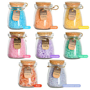 Set de Regalo de Sales de Baño de Colores, Kit de Spa Natural Premium, Manteca de Karité Orgánica, Aloe Vera, Lavanda, Aroma a Vainilla, Cuidado Personal de Lujo para Mujeres - Product Image 1