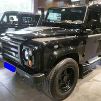 Kit de calandre avant style SVX noir brillant pour Land Rover Defender 90 110