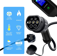 Chargeur EV portable Tary Lily 3,5 kW dernière génération pour véhicules électriques GBT Type 2, 16A, câble de 5 m, station de recharge EV