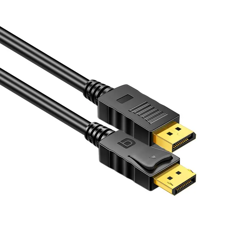 1.8M Displayport Kabel 4K Dp 144Hz Video Audio Kabel Poort Adapter Vergulde Dp Mannelijk Naar Dp Mannelijke Converter