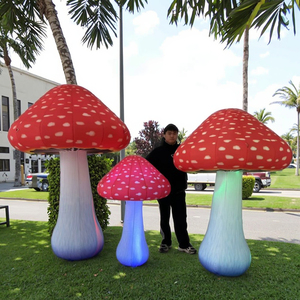 Ballon gonflable en forme de champignon publicitaire - Product Image 1