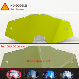 <span class=keywords><strong>Lentes</strong></span> de Repuesto para Gafas de Motociclismo, Ligeras, Desprendibles, Accesorios de Ciclismo <span class=keywords><strong>MTB</strong></span>, Montura de PC Reemplazable, para Hombre y Mujer, Deportivas - Product Image 5