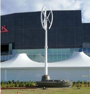 Turbina eólica <span class=keywords><strong>VAWT</strong></span> <span class=keywords><strong>300W</strong></span> 500W 1000W de eje vertical pequeño de bajo ruido con batería controladora e inversor para uso doméstico - Product Image 2