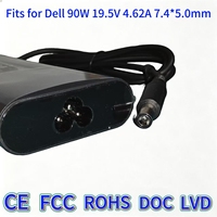 Cordon d'alimentation pour ordinateur portable de haute qualité pour DELL Inspiron 15R-5537 5521, compatible avec les chargeurs d'ordinateur portable 1425 1426 1427 FT02