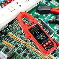 Multimeter Clamp Meter Digital Pengukur Arus AC, Pengukur Tegangan, Pengukur Ampere, Pengukur Kapasitansi, Pengukur Suhu TS28B