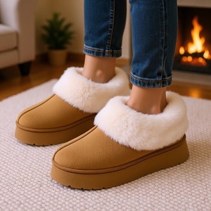 <span class=keywords><strong>Botas</strong></span> <span class=keywords><strong>de</strong></span> Nieve <span class=keywords><strong>de</strong></span> <span class=keywords><strong>Plataforma</strong></span> <span class=keywords><strong>de</strong></span> Estilo Nuevo para Invierno 2025, <span class=keywords><strong>Botas</strong></span> <span class=keywords><strong>de</strong></span> Mujer a la Moda, Cálidas, <span class=keywords><strong>de</strong></span> Felpa Artificial, <span class=keywords><strong>con</strong></span> Suela <span class=keywords><strong>de</strong></span> Goma - Product Image 3
