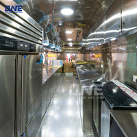 Commerce pour Food Truck Mobile en Acier Inoxydable, Camion de Restauration Rapide, Chariot de Boulangerie, Chariot de Crème Glacée, Bar de Vente au Détail, Hot-dogs Industries